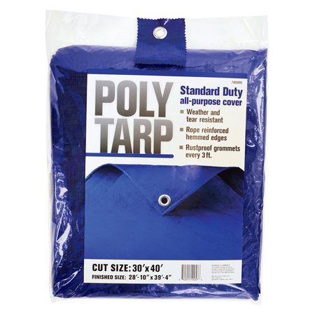 PROJEX Light Duty Tarp, Blue PR6659